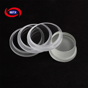 Tùy chỉnh rõ ràng trong suốt tròn vuông tròn <span class=keywords><strong>Float</strong></span> Tempered bước Glass ống kính - Product Image 2