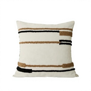High Quality Boho Style Outdoor Cushion Cover Unique Handwoven Vintage Pattern <b>Throw</b> Pillow Hot Selling ITHL Woven Decorative - Product Image 1