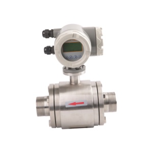 Débitmètre magnétique de type sanitaire pour vin et lait, débitmètre numérique KF700-FA, débitmètre magnétique électromagnétique - Product Image 1