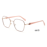 Gafas de Lectura Unisex YJ707 con Marco Metálico Cuadrado de Aro Completo - Diseño Ligero y Moderno para Adultos