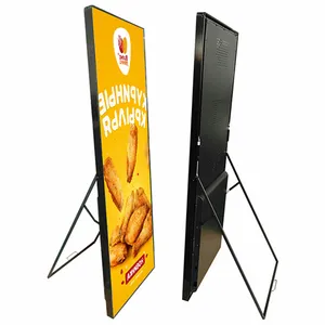 China factory 3D LED move poster led P2 P2.5 shopping mall vertical advertising video screen display Players