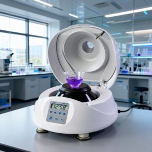 Minicentrífuga de Laboratorio Médica Mini15, Tamaño Compacto, Ligera, Tubos de Rotor de 12*1.5/2ml, Equipo de Laboratorio para ADN/RNA, 15000 rpm, 15721xg - Product Image 4