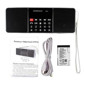 Xách tay AUX <span class=keywords><strong>Stereo</strong></span> AM FM Radio <span class=keywords><strong>Receiver</strong></span> với màu xanh răng retekess tr602 - Product Image 5