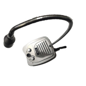 Microphone dynamique avec pédale, omnidirectionnel, pour équipement de communication, réseaux radio, matériau plastique - Product Image 4