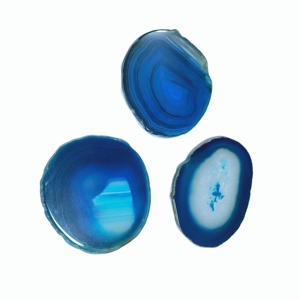 Posavasos de Geoda de Ágata Azul de Lujo, Base para Bebidas de Piedra Natural, Elegante Portavasos de Cristal para Bodas y Regalos - Product Image 6