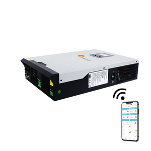 Convertisseur d'énergie solaire MPPT 3,5 kW 6 kW 10 kW 24 V CC vers 220 V CA, onduleur solaire hybride MPPT hors réseau 48 V à onde sinusoïdale pure - Product Image 4