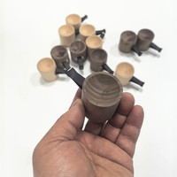 Diffuseur de parfum pour voiture en bois écologique haut de gamme, clip de parfum en pierre volcanique, accessoire créatif d'aromathérapie pour climatiseur de voiture