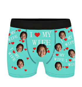 Boxers pour hommes personnalisés, tissés, respirants et écologiques, tendance TikTok - Impression numérique originale, logo à la taille, en polyester, fournisseur OEM rapide - Product Image 1