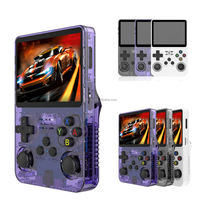 Console de jeu portable rétro YUXU R36S, écran IPS de 3,5 pouces, 640x480, 3000 mAh, RK3326, Android, 64 Go, 20000 jeux, multi-émulateurs