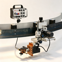 Machine de soudage automatique haute performance pour tuyaux, chariot de soudage avec rail magnétique pour soudage circonférentiel