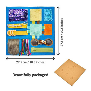Améliorer les mains sur la capacité sensorielle couverture occupée démence autisme enfant personnes âgées cadeau de soins infirmiers jouets sensoriels pour les enfants autistes - Product Image 3