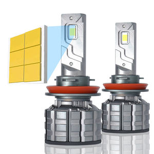 Bombilla LED X7 de Luz Tricolor de Alto Brillo y Volumen Pequeño para Faros Delanteros de Automóvil, Bombillo LED H4, H13, H7, H11, Hb3, 9006 - Product Image 2