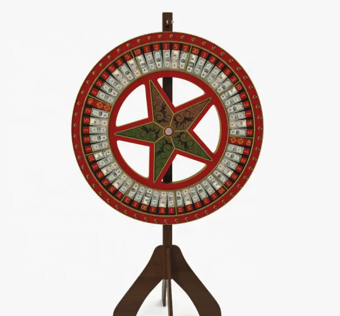 Customizing Deluxe Holz Roulette Rad für Roulette Gaming Bar Spiel Erwachsenen Glück Zeichen maschine Firmens piel