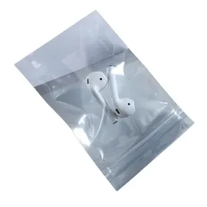 Sacos Ziplock Esd antiestáticos auto-vedantes, com proteção antiestática, componente eletrônico GRS, pacote Mylar