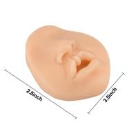 Modèle d'enseignement médical: Modèle bilatéral complet de fente labiale de silicone pour la formation chirurgicale de suture