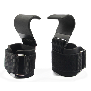 Gancho para Levantamiento de Pesas con Correas de Muñeca, Correa de Muñeca para Barra, Gancho de Gimnasio para Fitness, Correa de Levantamiento de Pesas, Powerlifting - Product Image 4