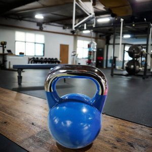 Competitive Gym Fitness 48kg Solid Cast Steel <b>Kettlebell</b> with Handle Custom Color Universal Application - Product Image 1