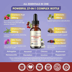 Suplemento de Extracto de Cardo Mariano Herbal OEM, Fórmula para Desintoxicar y Limpiar los Riñones y el Hígado, Gotas Líquidas para la Digestión y Mejorar la Inmunidad - Product Image 2