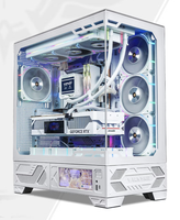 PCTEKCO PC6 Ordinateur de bureau de jeu haut de gamme OEM avec processeur AMD R7 9700X personnalisé, carte graphique RTX 5070Ti 16 Go, SSD 2 To