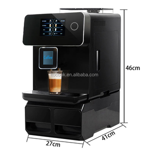 Máquina <span class=keywords><strong>de</strong></span> Café Totalmente Automática con Pantalla Táctil, Máquina Expendedora <span class=keywords><strong>de</strong></span> Espresso Recién Molido <span class=keywords><strong>para</strong></span> Oficina, Cafetera <span class=keywords><strong>de</strong></span> Doble Caldera - Product Image 4