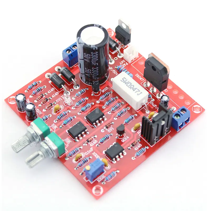 0-30V 2MA-3A Adjustable DC Power Supply Laboratorium Power Arus Korsleting Perlindungan Batas DIY Kit