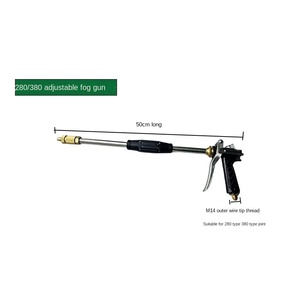 Nouveau pistolet <span class=keywords><strong>à</strong></span> eau multifonctionnel <span class=keywords><strong>à</strong></span> haute pression pour lave-linge noir et bleu, avec <span class=keywords><strong>rallonge</strong></span> - Product Image 5