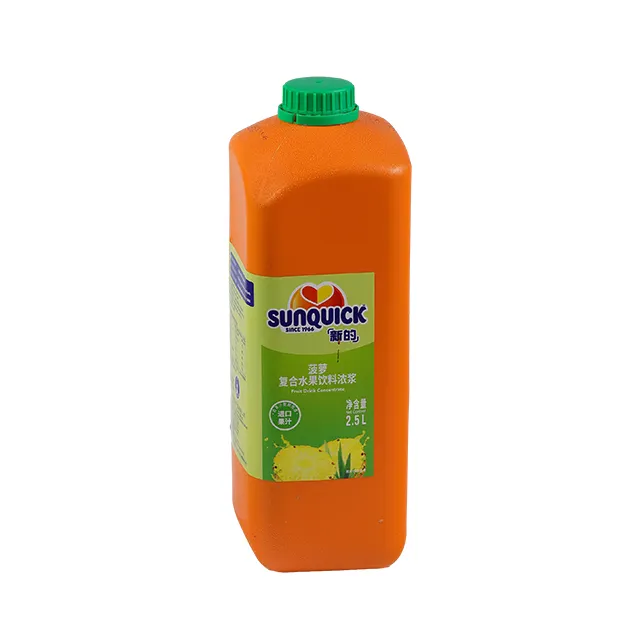 Large capacity juice concentrate pineapple juice concentrate for Fruit tea