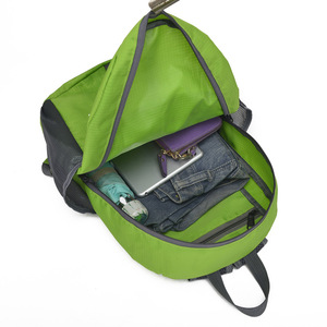 Nueva Mochila Informal de Mezclilla, Ligera, Plegable, para Viajes al Aire Libre, Montañismo, Deportes, Impermeable, 20L, Forro de Poliéster - Product Image 4