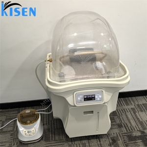 Kisen หัวสปาเครื่องไหลเซนอ่างสระผมแบบญี่ปุ่นพร้อมถังคู่ชุดรมควันบำบัดด้วยแสงดีไซน์ไร้ท่อ - Product Image 3