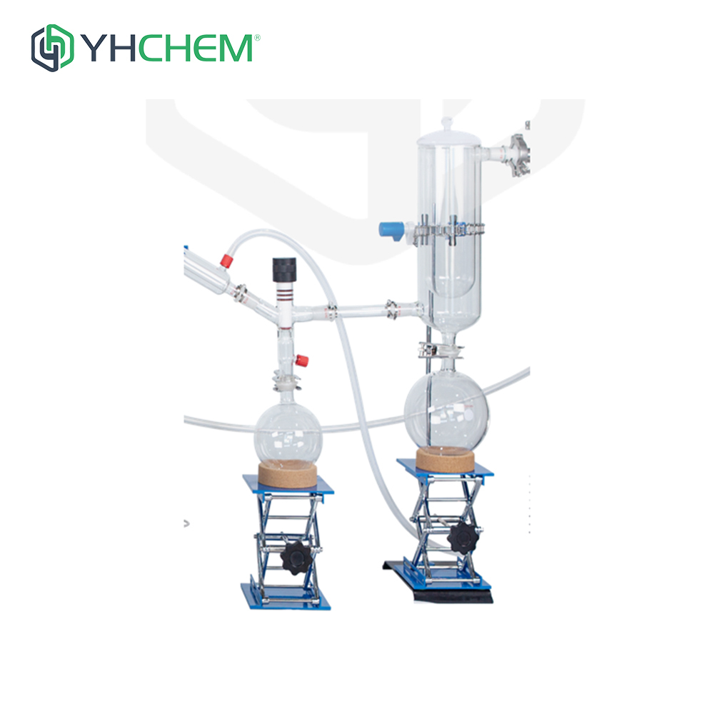 Vide poussé de Distillation de Chemin Court 5L pour Transformation du Chanvre