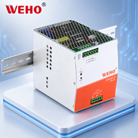 Alimentation électrique pour serveur de centre de données 960W 24V 48V Série NDR Haute efficacité Alimentation sur rail DIN Sortie unique 200-264VAC