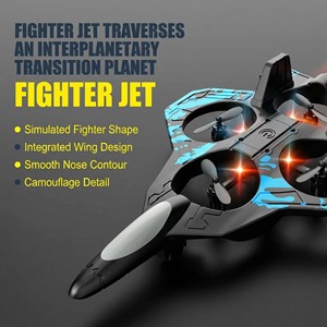 <span class=keywords><strong>Avion</strong></span> de chasse RC 2,4 GHz EPT, jouet volant télécommandé en mousse EPP avec lumières LED, modèle d'<span class=keywords><strong>avion</strong></span> RC d'extérieur, cadeau pour enfants - Product Image 4