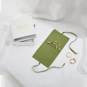 Jewelry Velvet Pouch 2022 Wholesales Pink Jewelry Packaging Bags Velvet Jewelry Bag With Logo Custom Luxury Jewelry Pouch With Box For Necklace