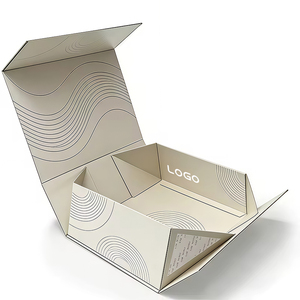 Boîtes cadeaux en carton rigide magnétique de luxe, en forme de <span class=keywords><strong>lettre</strong></span>, épaisses, pliables, pour l'emballage - Product Image 2