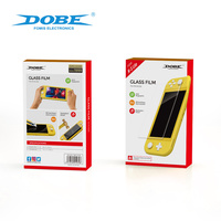 DOBE Kit de 2 films de protection d'écran en verre trempé compatibles avec Switch Lite pour accessoires de jeu N-S Lite
