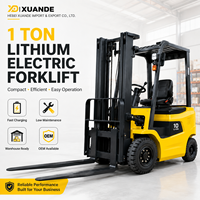 Chariot élévateur électrique 3T à contrepoids, batterie lithium-ion 48V 300Ah, fourches 1070x100x35mm, certifié CE pour utilisation en entrepôt