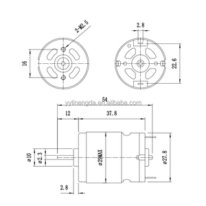 Rs390/rs395 מקצועי מפעל <span class=keywords><strong>12v</strong></span> 23600 סל 36.35w מיקרו מוברש מנוע dc עבור מנוע דלת אוטומטי - Product Image 5