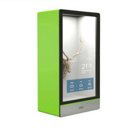 Vitrine de bijoux Affichage publicitaire 3D LCD transparent Signalisation du lecteur multimédia avec écran tactile interactif