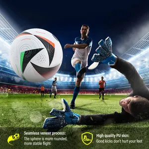 2024 New Product Soccer Ball Official 5# PU Thermal Bonding Soccer Ball For Adult Training Competition