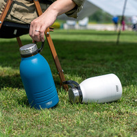 Nouvelle gourde de sport portable grande capacité BRAND TS-8819-2023 avec poignée et paille amovible pour activités extérieures