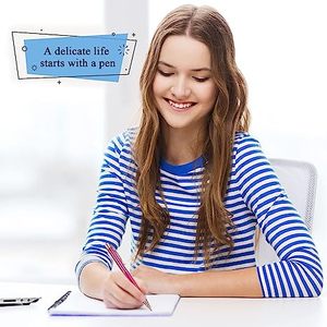 قلم حبر سائل بمسحوق ذهبي ورمال متحركة للهدايا الترويجية 2024 - بيع بالجملة من المصنع - Product Image 6