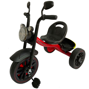 Triciclo per Bambini a Prezzo di Fabbrica, Giocattolo a Pedali con Portabottiglie per 2-7 Anni, in Plastica con Luci e Musica - Product Image 4