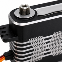 Servo Digital sin Núcleo de Acero Inoxidable IP67 Resistente al Agua 62KG XQ-S8050D Programable para Coche/Camión RC 1/10 1/8 XQ-POWER