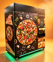 Adaptateur de tension large pour distributeur automatique de pizzas à usage extérieur et à déploiement sur site