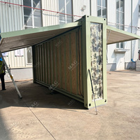 Maisons portables extensibles Maison de conteneur de 2 chambres à coucher Maison de module de conteneur