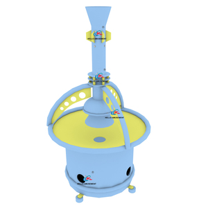 Máy Thổi Bóng Đảo Ngược Lâu Đài Nghịch Ngợm Trong Nhà Trò Chơi Bóng Chơi Và Học Tập Phòng Chơi Trong Nhà Núi Lửa Trẻ Em - Product Image 2