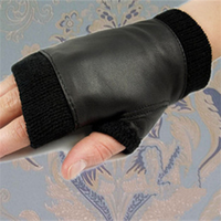 Nouveauté 2026 – Gants en cuir pour femmes et enfants, à doigts courts, vente en gros