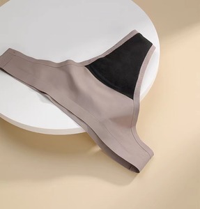Venta al por mayor de fábrica a prueba de fugas laterales lavable reutilizable flujo pesado período bragas Tanga menstruación Culotte Menstruelle - Product Image 4