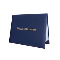 Funda para certificados Carpeta para archivos Protector de certificados de cuero Piel para bebés