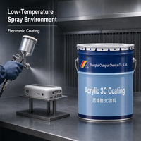 Apprêt acrylique durable ACSA-LB-W à base d'eau à faible durcissement pour composants électroniques intelligents